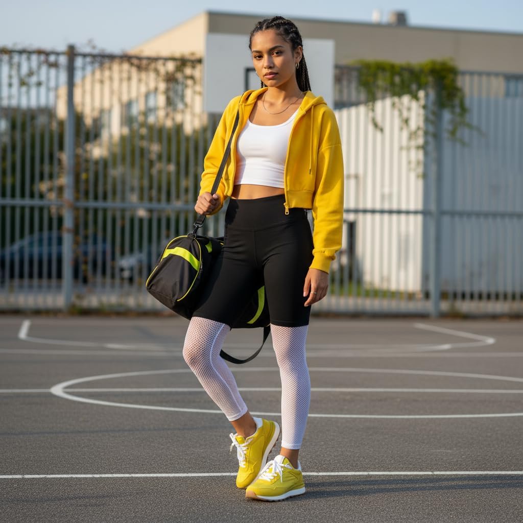 CUSHIONAIRE Women's Kicks lace up Nylon Sneaker +Comfort Foam, Wide Widths Available - Image 7