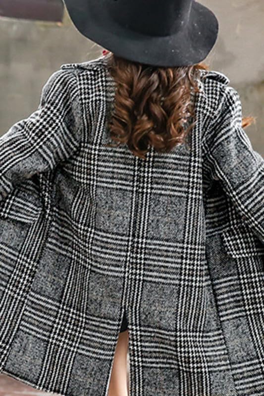 Lucky Friday Girls Grey Full Sleeves Overcoat 3