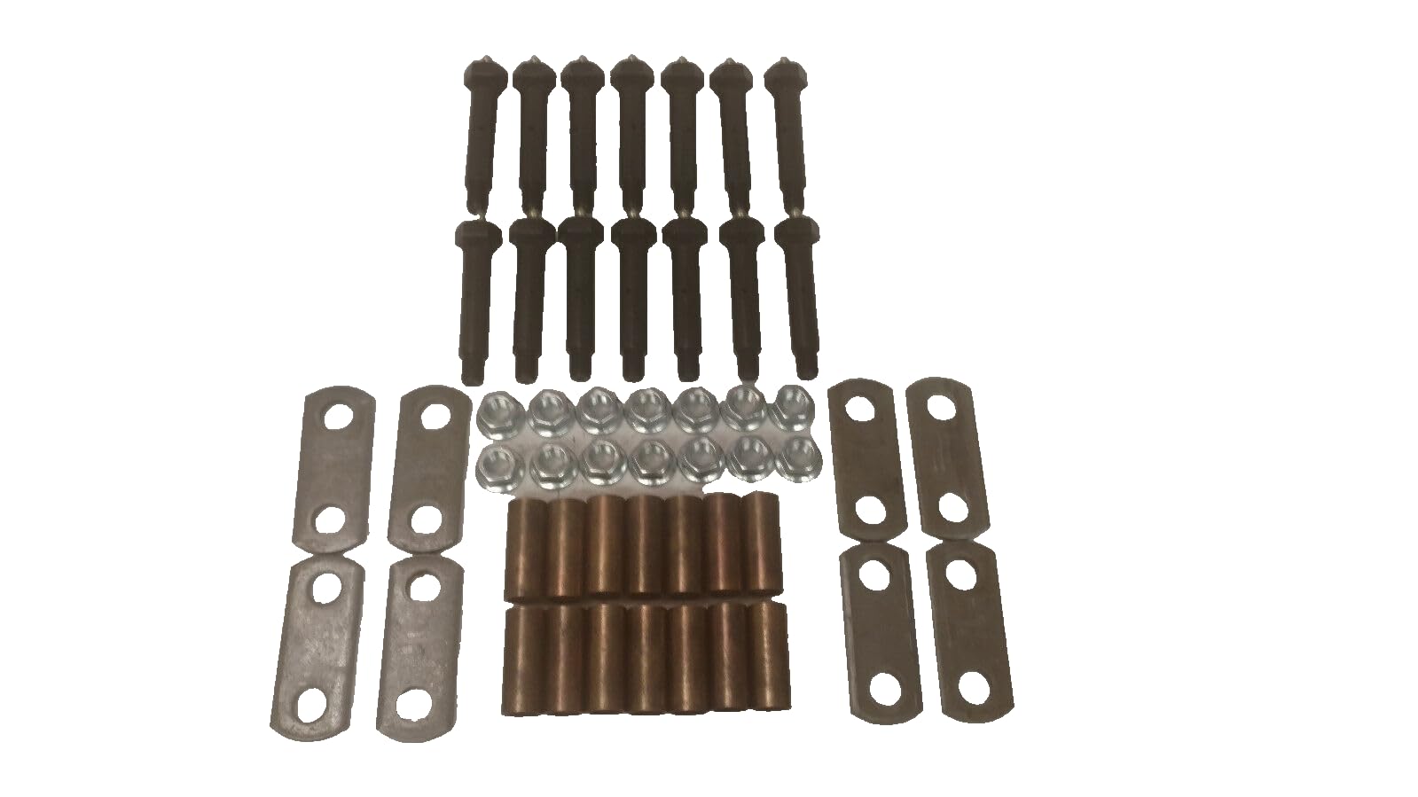 Everything for trailers, RVs and trucks and more - Tandem For Axle Spring Suspension Rebuild Bronze Bushings & Grease Bolts 2