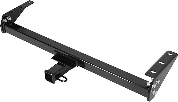 HECASA Class 3 Trailer Hitch 2" Receiver Compatible with 2005-2024 Suzuki Equator Nissan Frontier Trailer Tow Hitch Black Steel Powder Coated