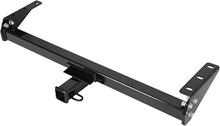 HECASA Class 3 Trailer Hitch 2" Receiver Compatible with 2005-2024 Suzuki Equator Nissan Frontier Trailer Tow Hitch Black Steel Powder Coated