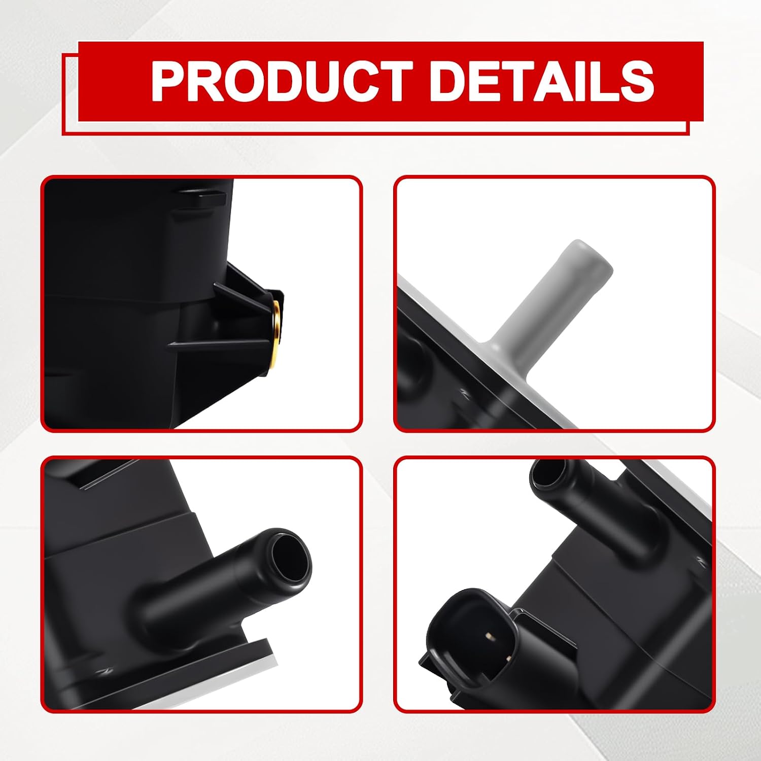 90910-12276 Vapor Canister Purge Valve Car Vacuum Solenoid Switch 136200-7010 Compatible with Toyota for Tacoma for 4Runner for Camry for Corolla for Highlander for Prius xA xB xD