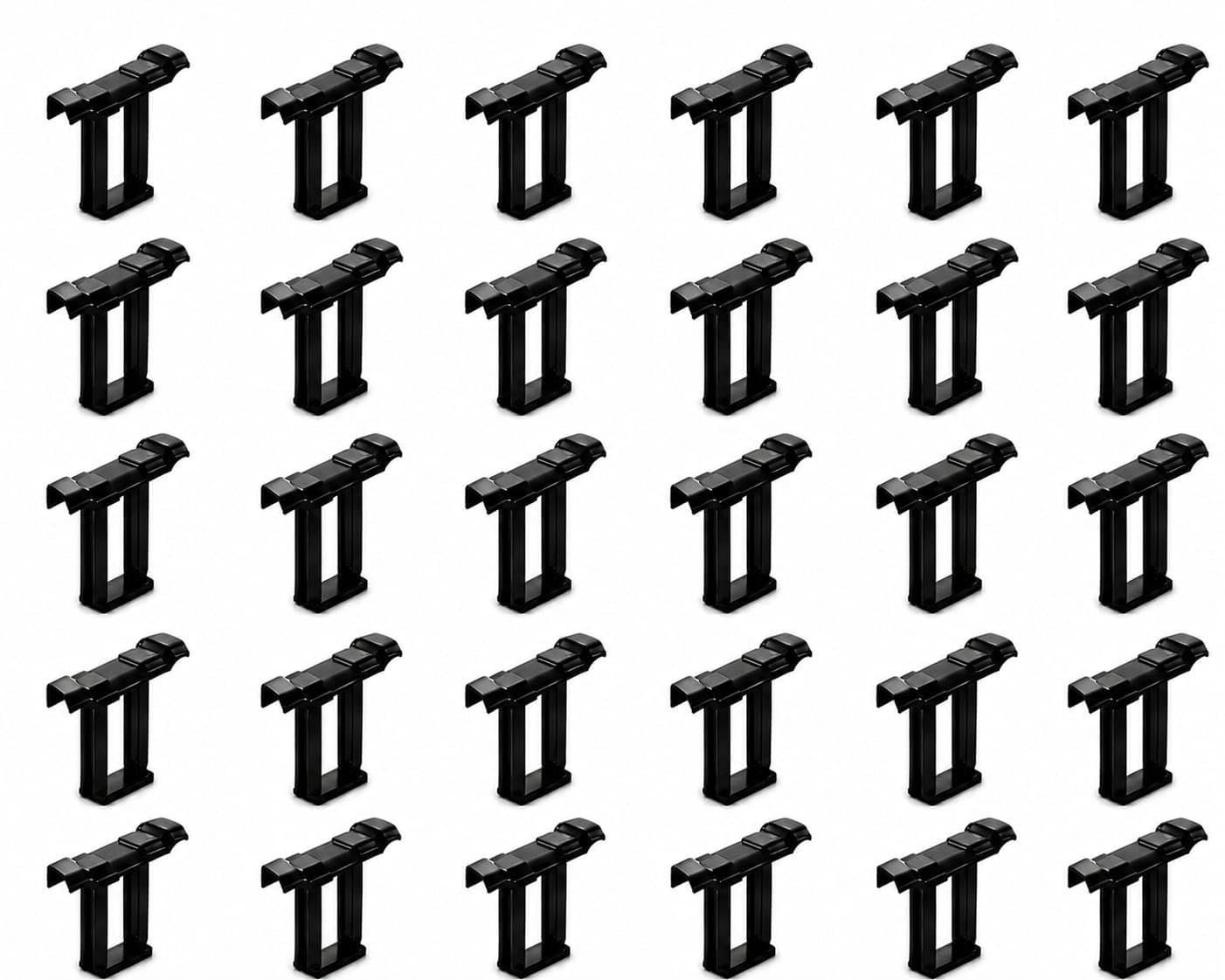 Solar Panel Drain Clips | 40mm - Pack of 25 | PV Module Water Drainage & Cleaning Support Clamps | Prevent Water Stains & Dust Build-Up-image-15
