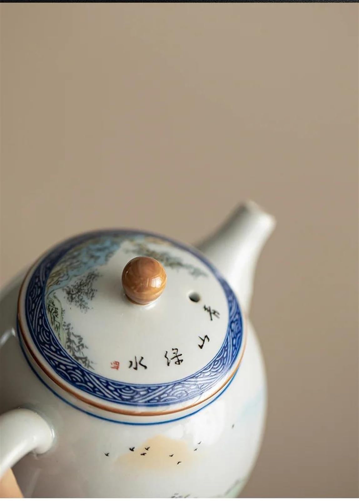 Zestaw do herbaty dla dorosłych, herbata mleczna Oolong, Tie Guan Yin, jaśmin, chiński czajniczek, ceramiczny zestaw do ceremonii, antyczny czajnik krajobrazowy, przenośne zestawy do herbaty