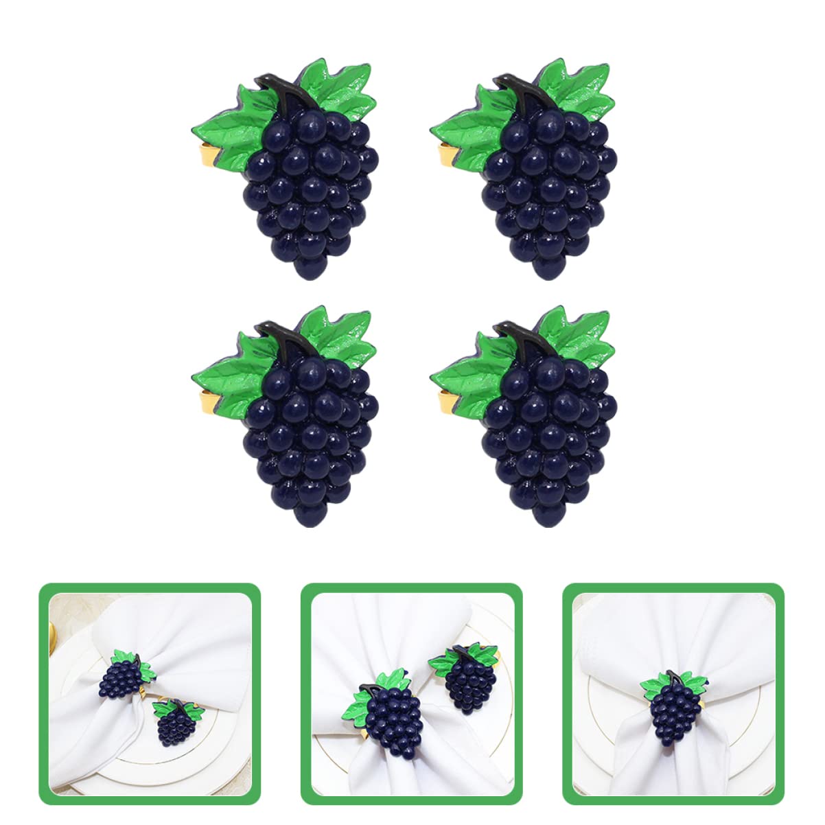 jojofuny 20stücke Fruchtförmige Serviettenringe Aus Napkin Clasps Für Festliche Anlässe Für Partys Hochzeiten Und Elegante Tischdekorationen