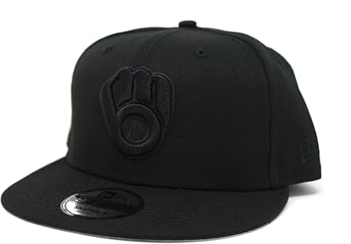 New Era ミルウォーキー・ブルワーズ 9FIFTY スナップバックキャップ Amazon | New Era Milwaukee Brewers 9Fifty スナップバック帽子