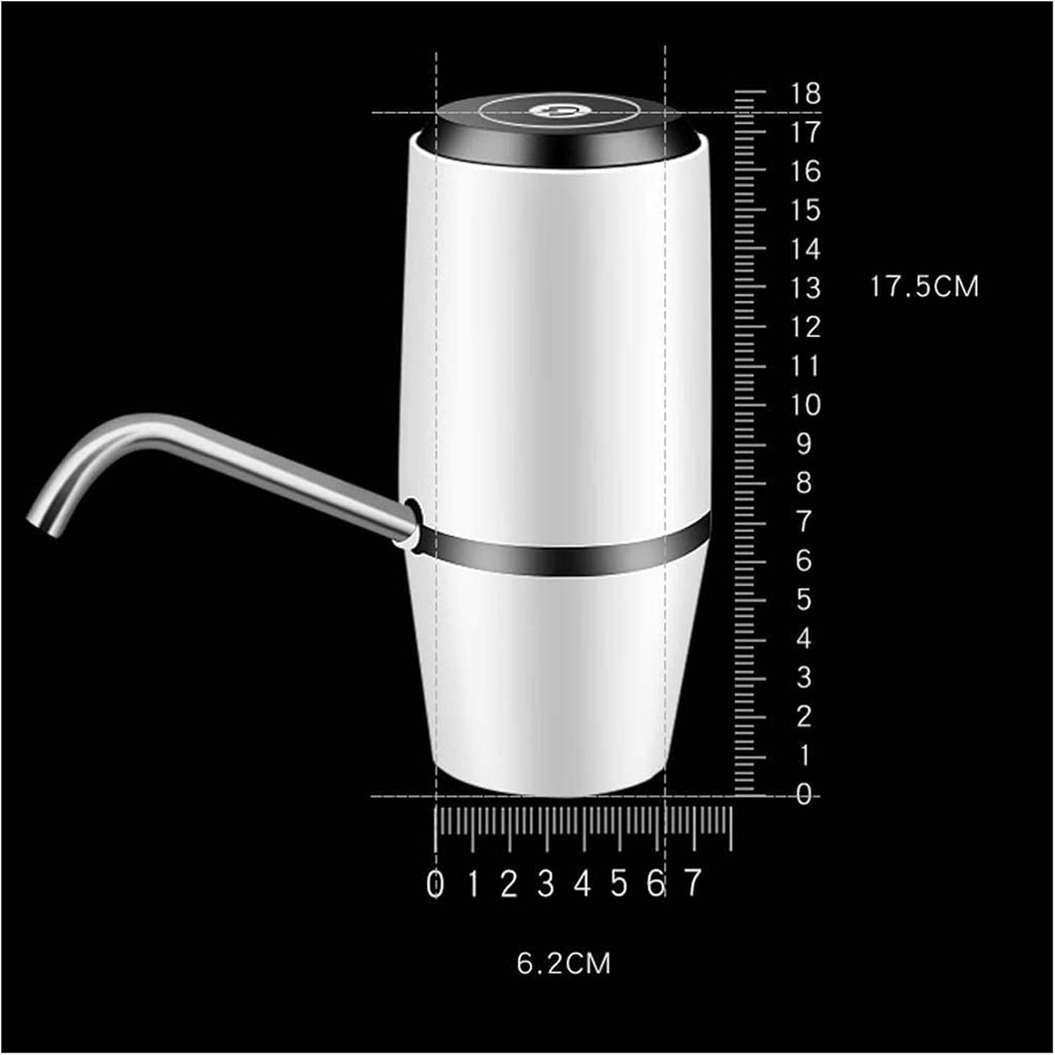 Water Bottle Pump 5 Gallon USB Charging Automatic Water Bottle Dispenser Portable Electric Drinking Water Pump Switch