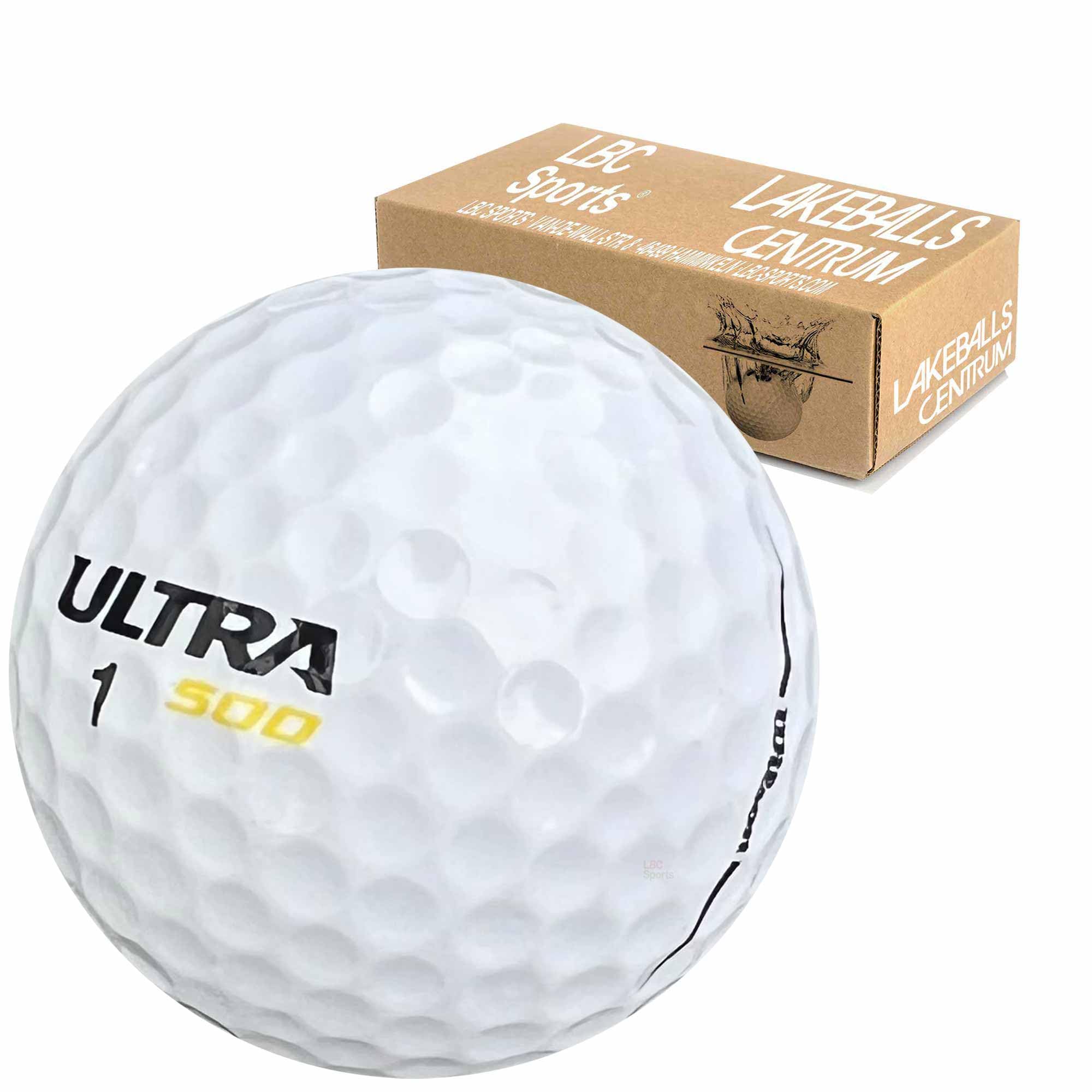 50 Wilson Ultra Golfbälle - AAAAA - weiß - Lakeballs - PremiumSelection - gebrauchte Golfbälle - Teichbälle