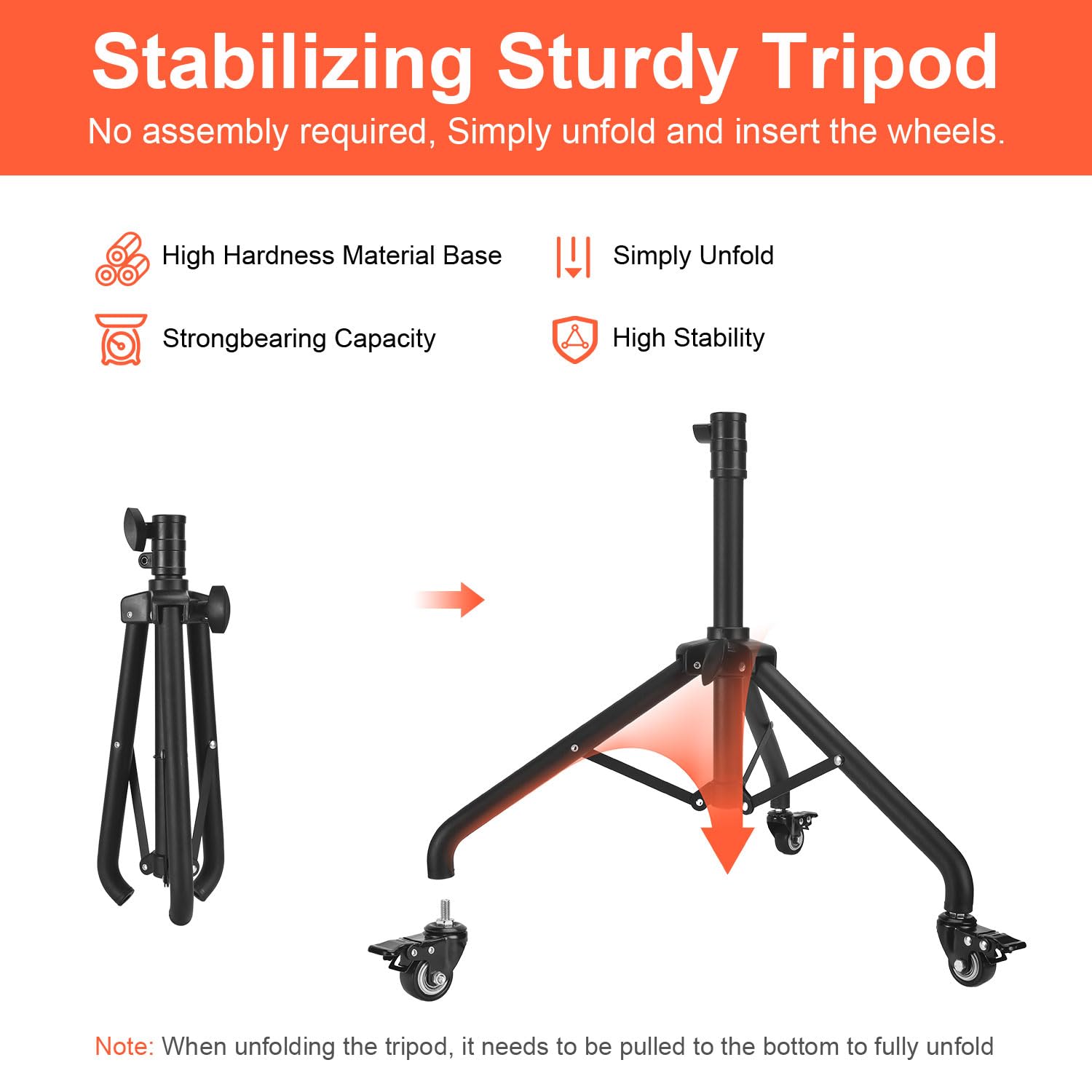 Salon Tray Cart on Wheels with Storage and Adjustable Height