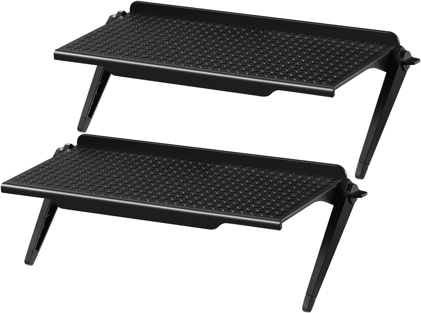 2 park TV Top Shelf apple tv mount Monitor Shelf Screen Storage Shelf floating tv stand Router Shelf Adjustable Mount for Media Box, Game Console, Router TV, Camera Frames Remote 11.8 X 4.7 inch 2 Pcs 11.81 in