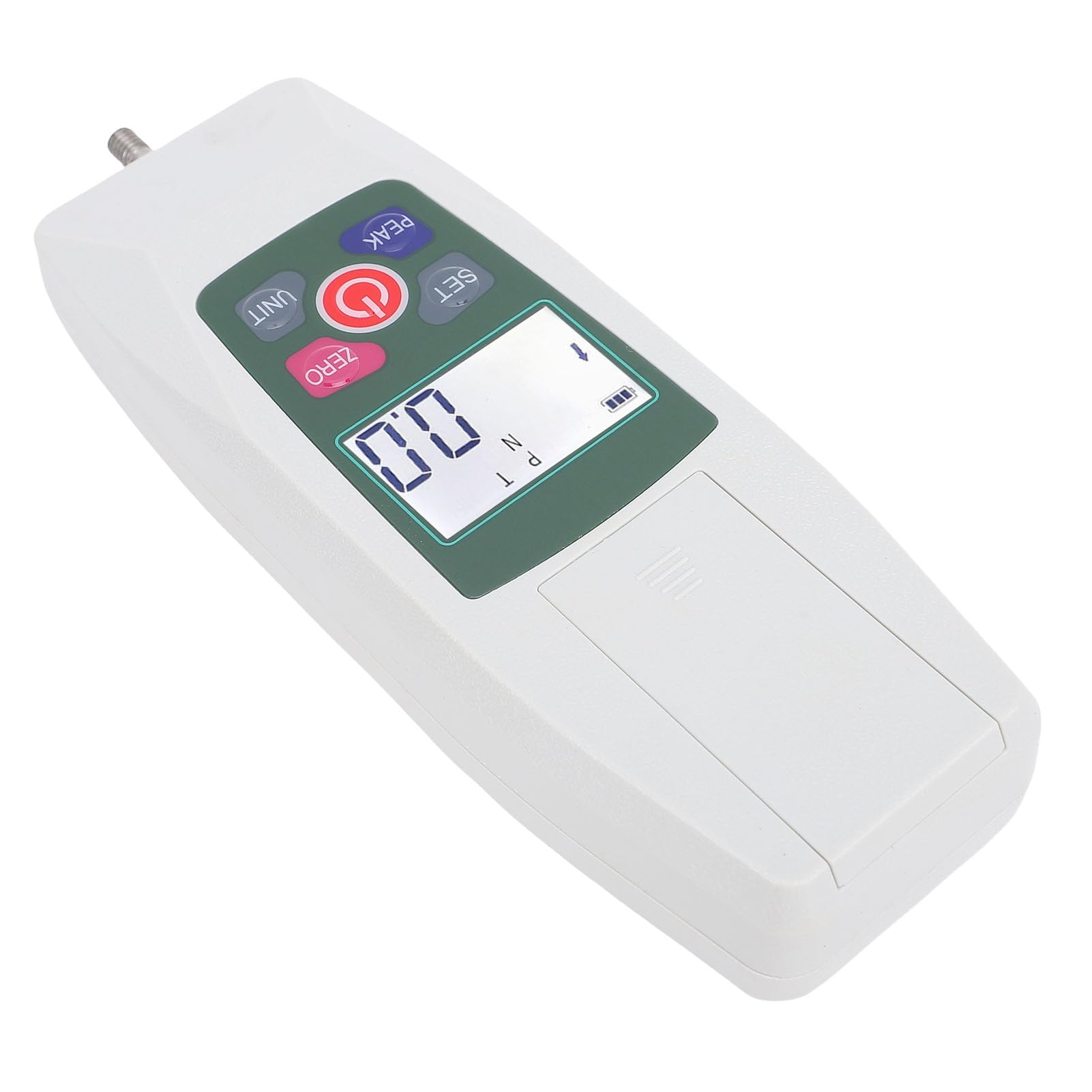 Digitale Kraftmesser Push Pull Force Tester LCD Hintergrundbeleuchtung tragbare 100N -Kapazität für Industrieprüfung Labor verwenden ABS -Material 10 kg 22 lb 360oz Messung