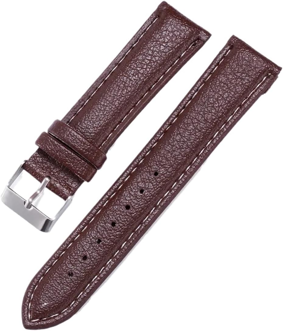 XILILHC Wristband PU Leather Watchband 16mm 20mm 22mm 18mm Waterproof Bracelet Accessories