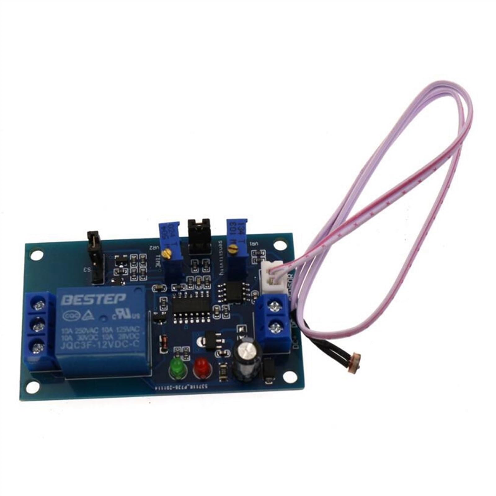 PHNOITPQ DC12V Light Control Switch Photoresistor Relay Module Detection Sensor Brightness Automatic Control Module