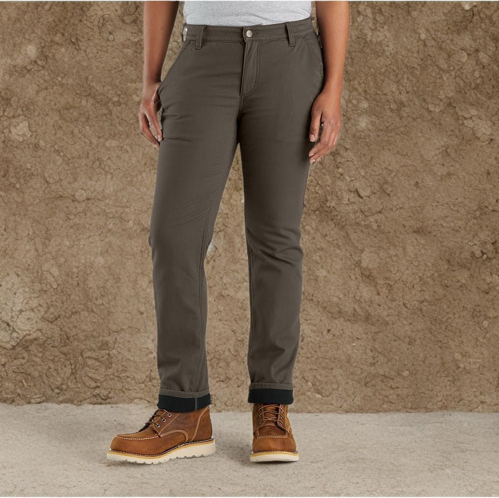 Carhartt Women's The Essential Lined Canvas Pant - Image 7