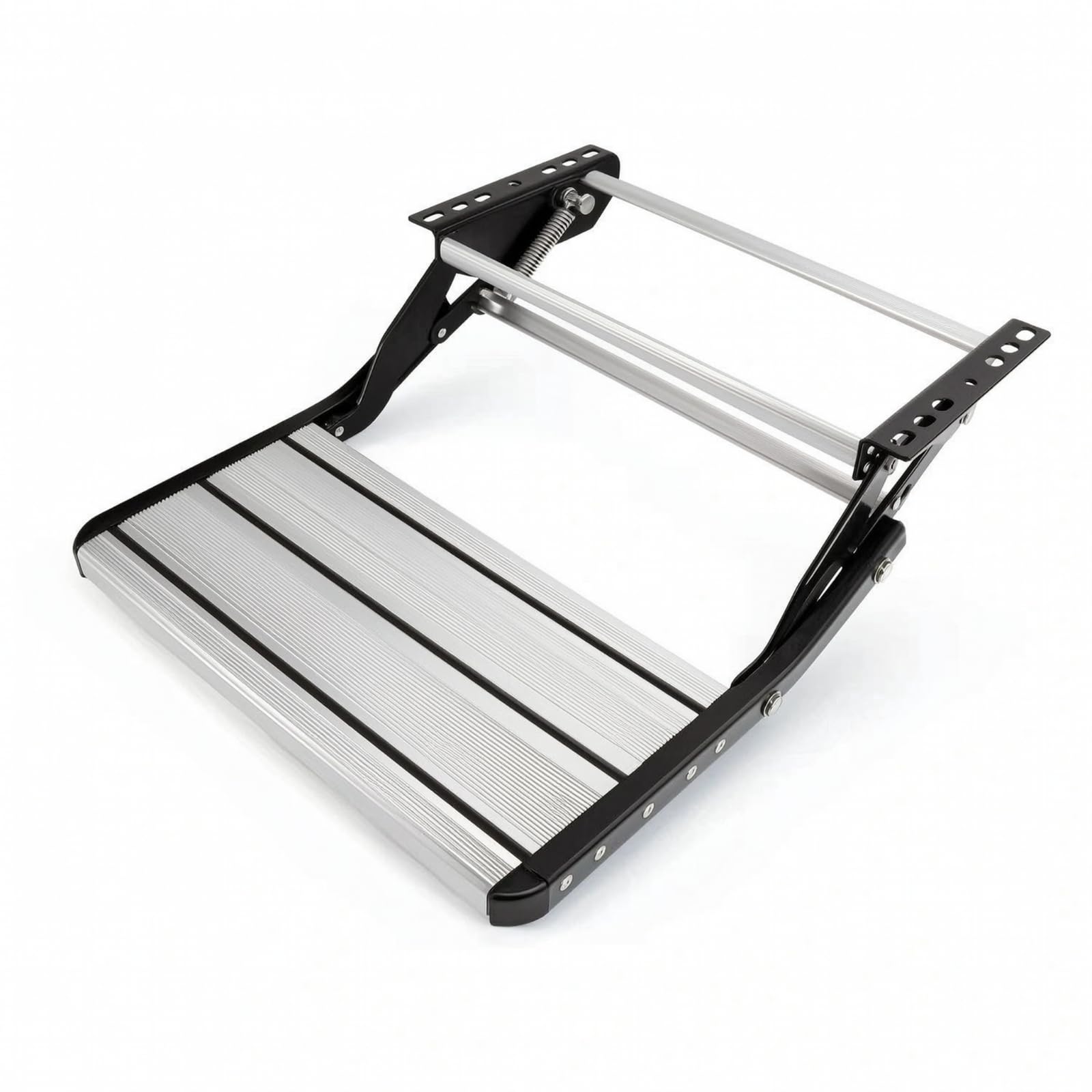 Escalón Auto Antislizante Escalón Plegable Aluminio Resistente Al sgaste Peldaño Autocaravanistas, Un Escalón