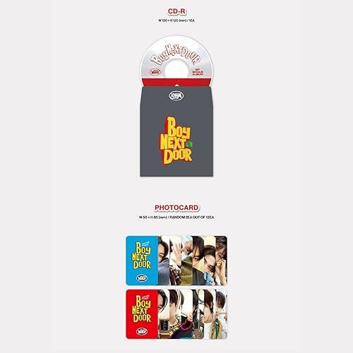 Vista 4 de BOYNEXTDOOR - 1ST SINGLE ALBUM [WHO!] (CRUNCH Ver.) Out Box + Photo Book + CD-R + Photocard + Postcard + Sitcker Book + Folded Poster + 3 Extra