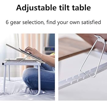 Amazon.co.jp: ラップトップデスク、折りたたみ式ラップトップ