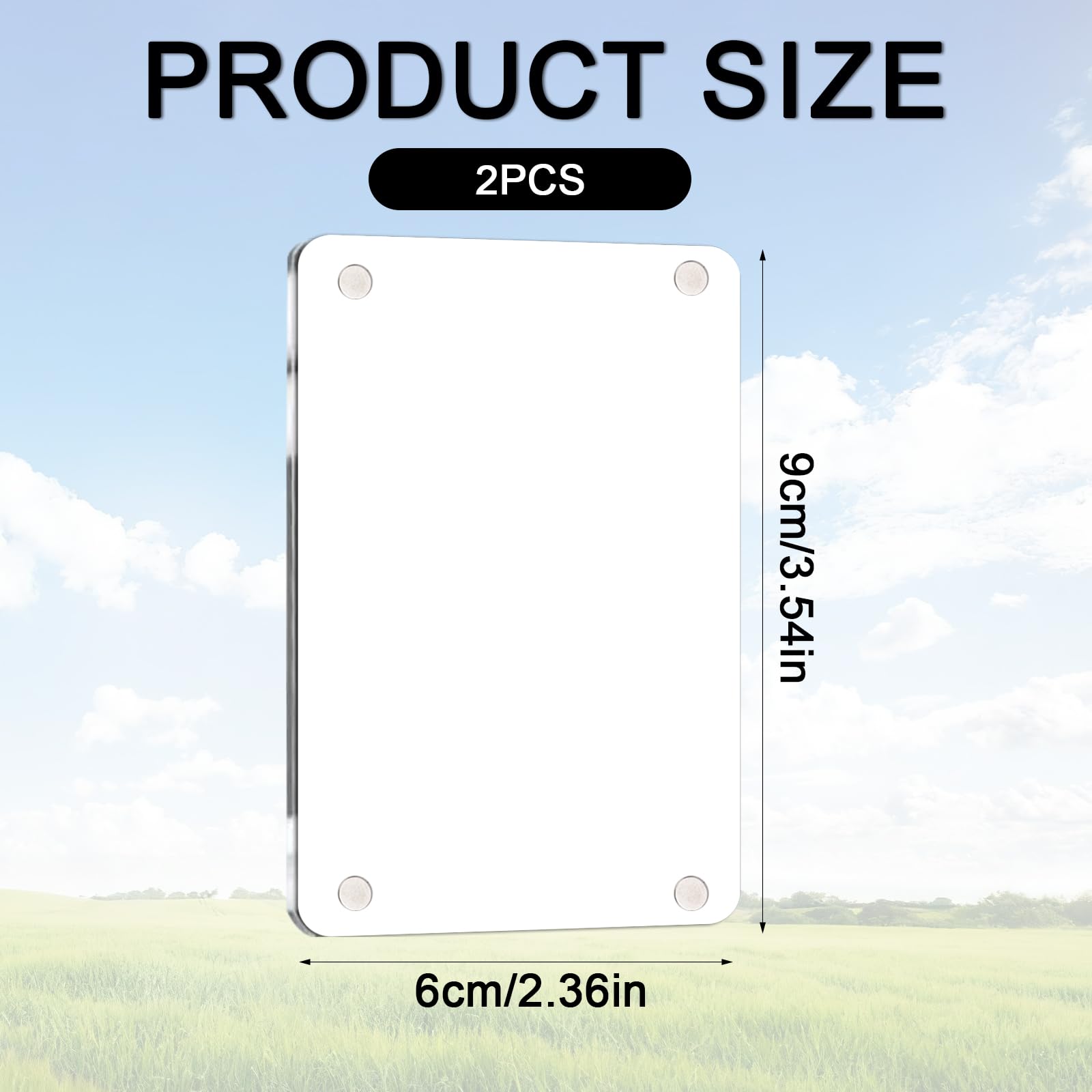 2szt Ramka na Zdjęcia Samochodowe z Łańcuszkiem i Klipsem, 9x6cm Uchwyt Zdjęcia Samochodowe Personalizowana Zawieszka na Lusterko Wsteczne do Zdjęć dla Par