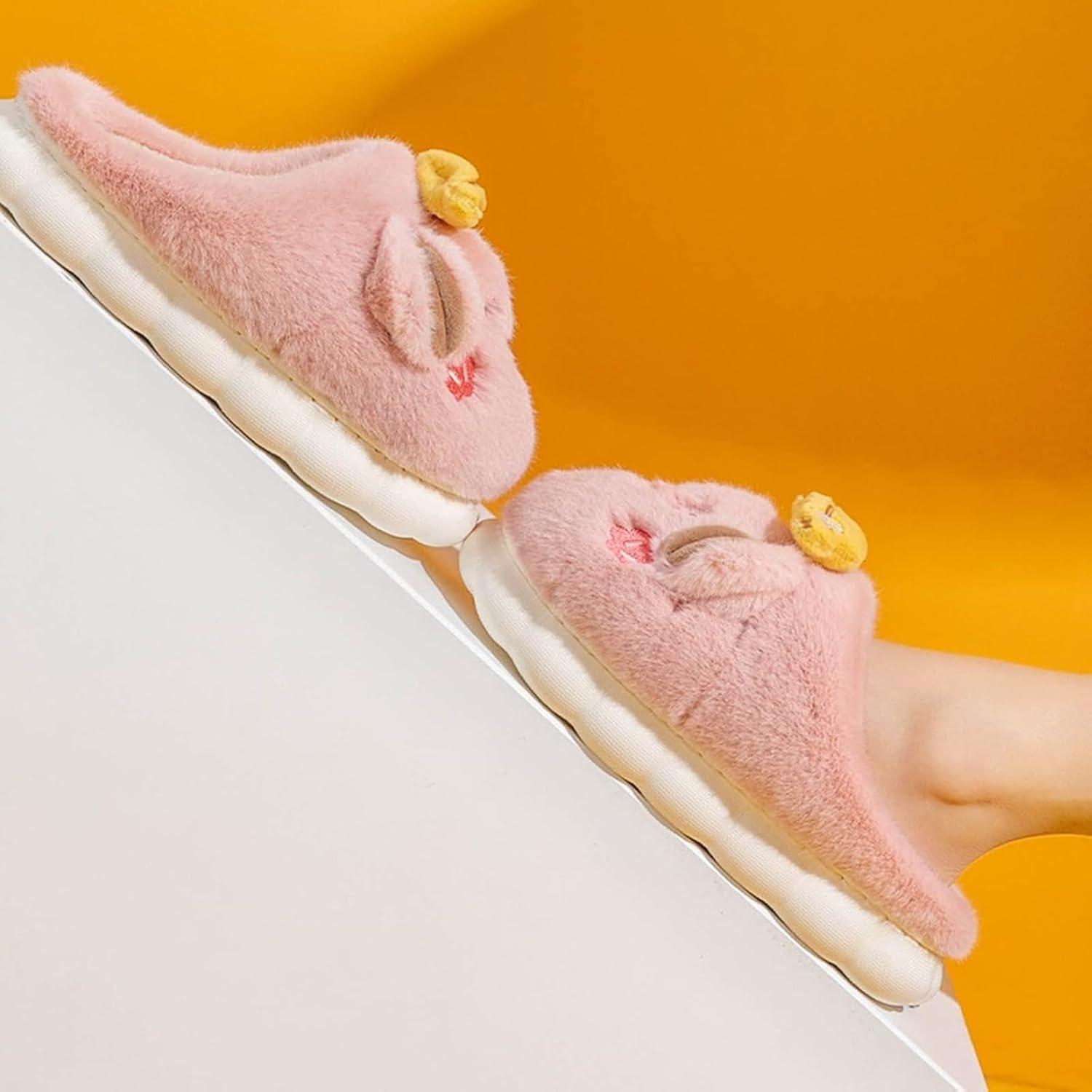 [ZKYSO] スリッパ 冬用 暖かい ファー ルームシューズ メンズ レディース ふわふわ もこもこ ふわふわ 防寒 ねこ柄 暖か