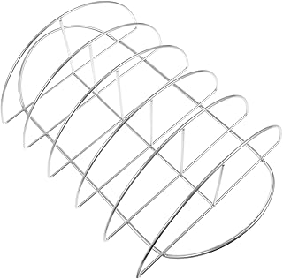 SHERCHPRY 1 Peça Grelha De Carne Para Churrasco Em Aço Inoxidável Para Churrasco Grelha Antiaderente Grelha Ao Ar Livre Grelha Para Forno Grelha Para Assar Em Aço Inoxidável Torrador Para