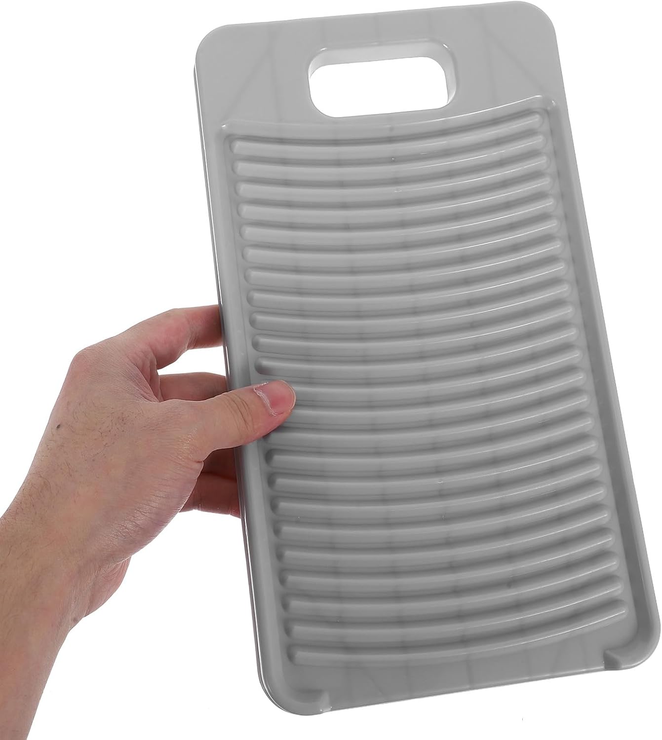 Washboard, Plastic Non Slip Clothes Household Scrub Board Manual Pad