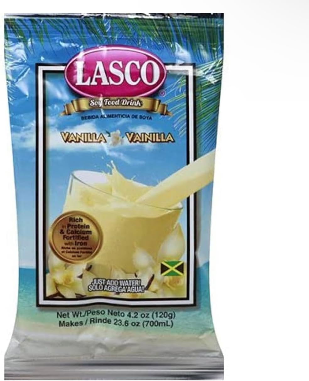 Lasco Food Drink, 50% less sugar Vanilla 4.2 oz (pk of 24)