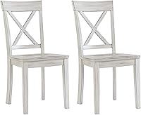 Vista 1 de Boraam Jamestown Dining Chair, Set of 2, Antique White