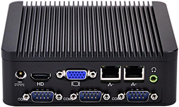 Ultra Low Power Mini Pc Mi19B Intel Baytrail J1900 2.0Ghz Quad Core 4*Com,Hdmi,Vga,Using Pos Systerm,Ipc, X86 Mini Pc Linux (2Gb Ram/8Gb Ssd)