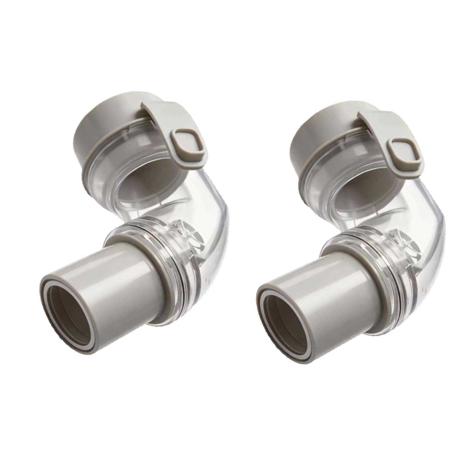 Ventilatore Clip-on Connettore ABS Tubo di Respirazione Adattatore Macchina del Respiro Accessori per Connessione Sicura Adattatore Gomito