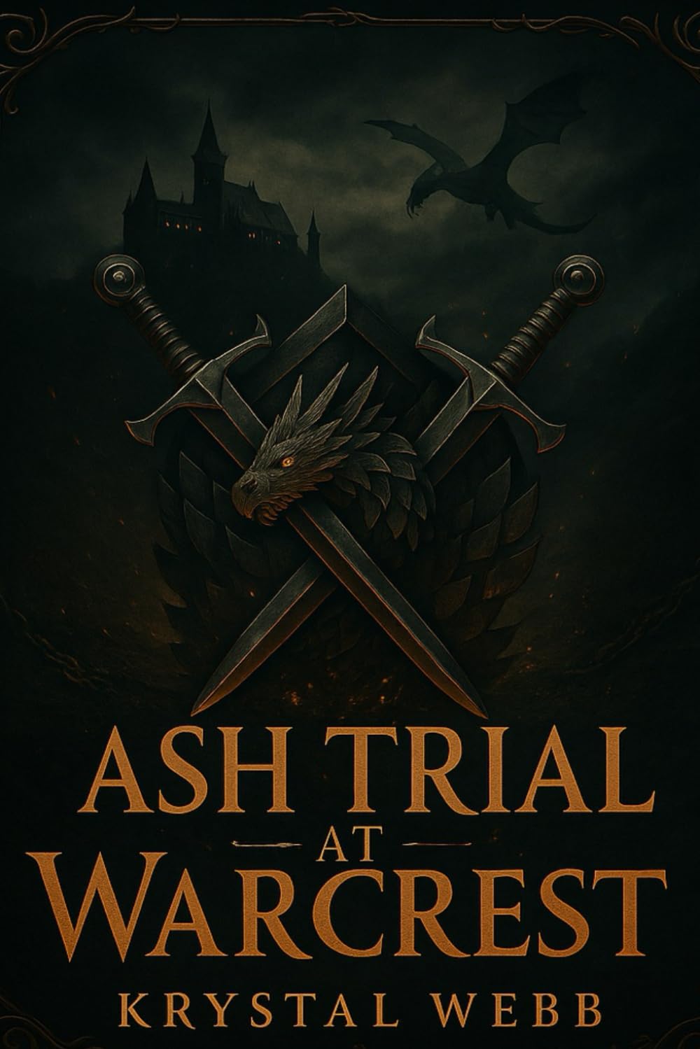Ash Trial at Warcrest: A Spicy Fated-Mates Dragon Rider Academy Fantasy Romance (My Dragon Rider Romance)