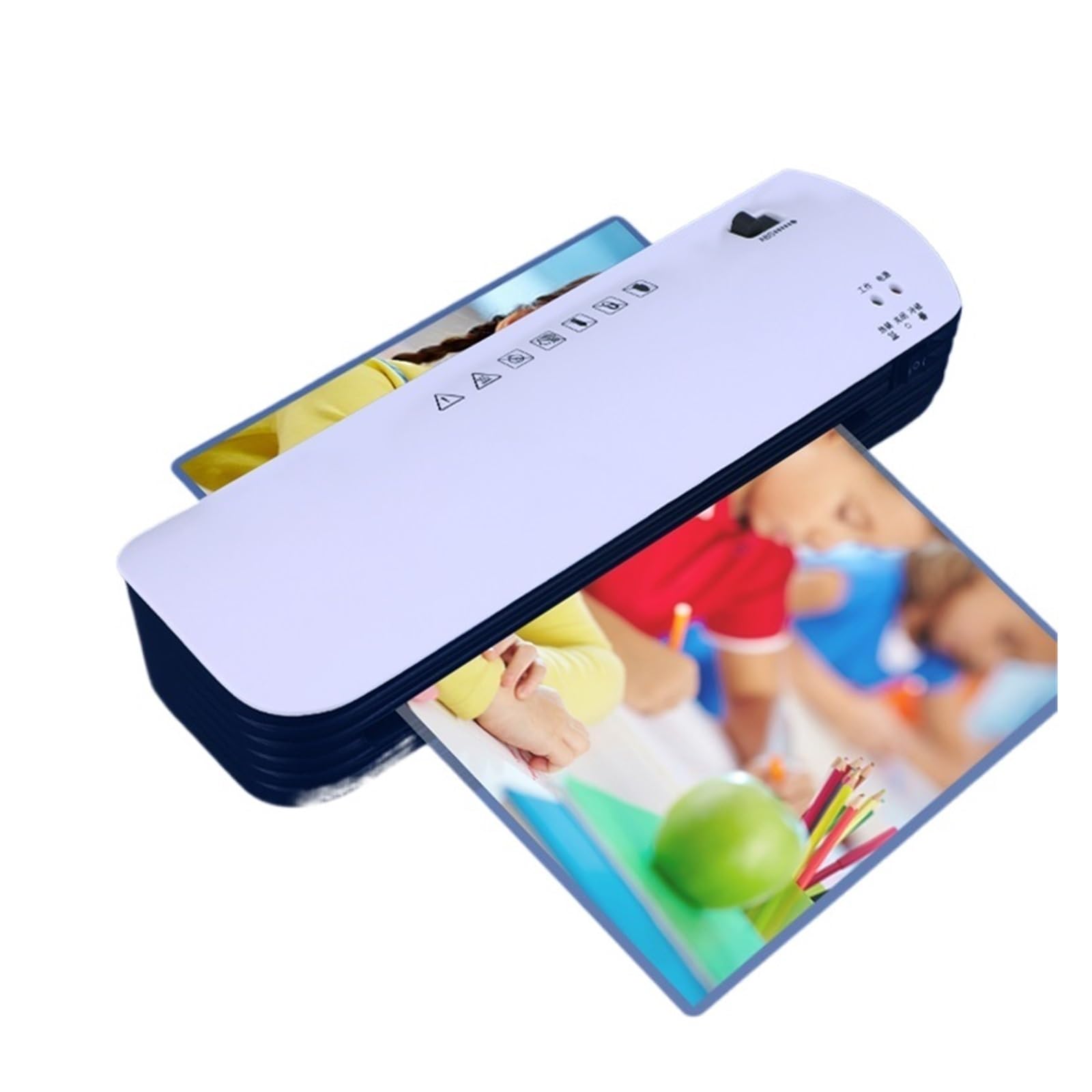 Laminatore fotografico A4 Macchina for colla Laminatore for piccoli uffici domestici Macchina for pellicola termoplastica sigillante Laminatore fotografico commerciale Per ufficio, scuola