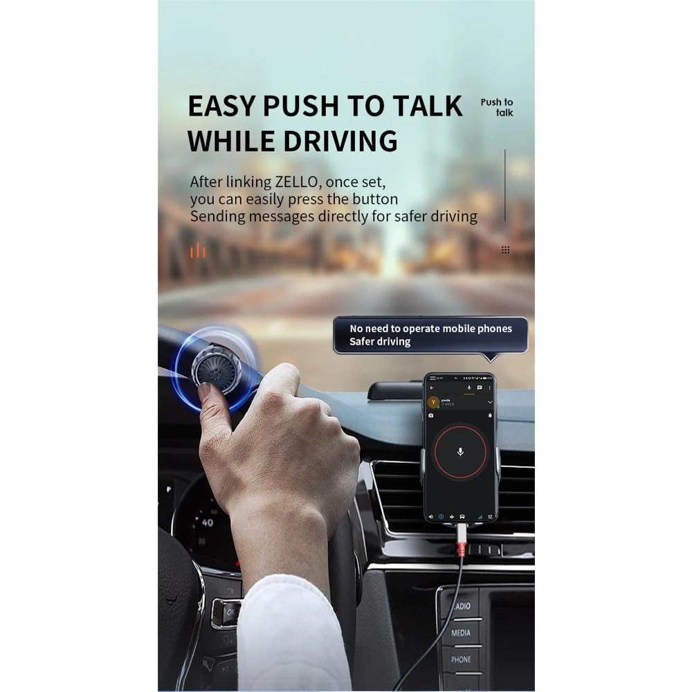 Zello用 Bluetooth4.2 スピーカーマイク 2個セット Amazon.co.jp: BMINO Walkie Talkieハンドヘルド双方向