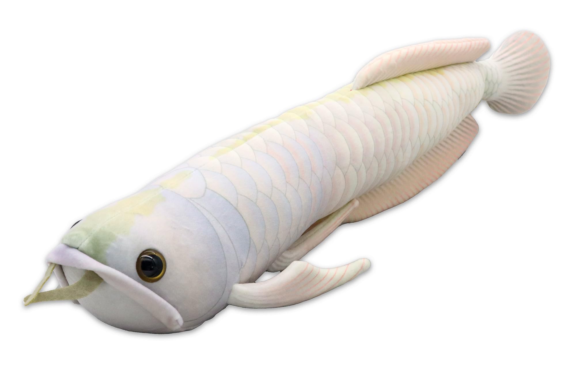 【美品】40cm アロワナ ピンク（樹脂製）fish craft REAL製作 アロワナ フィギュア 魚 置物 立体・オブジェ fish craft REAL