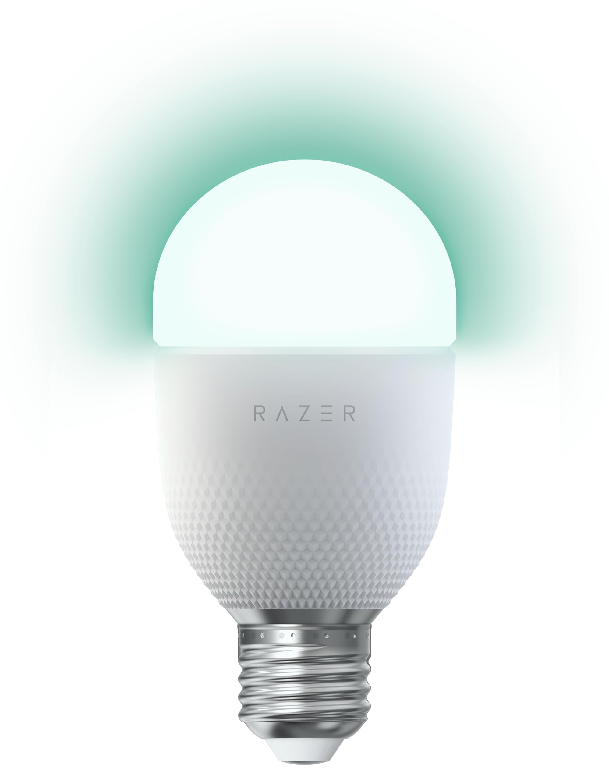 Razer Aether Bulb - Ampoule Intelligente LED RGB pour Maison Connectée (Chroma RGB 16.8 Millions de Couleurs, Compatible avec Matter et l'Application Maison Intelligente