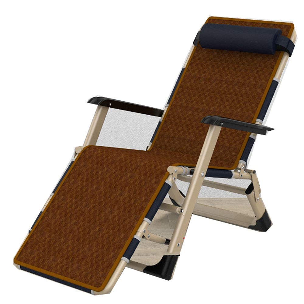 Chaises inclinables de jardin confortables pour relaxation en plein air