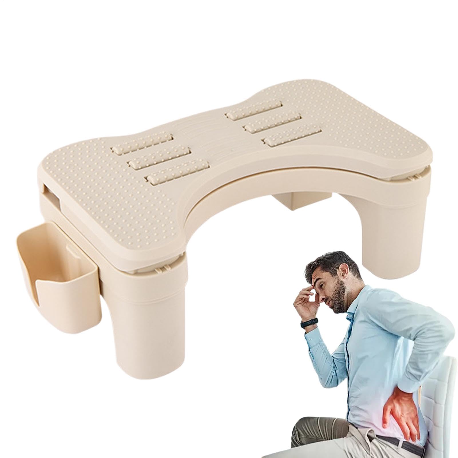 Resto del pie de oficina - Taburete de oficina antideslizante, ergonómico