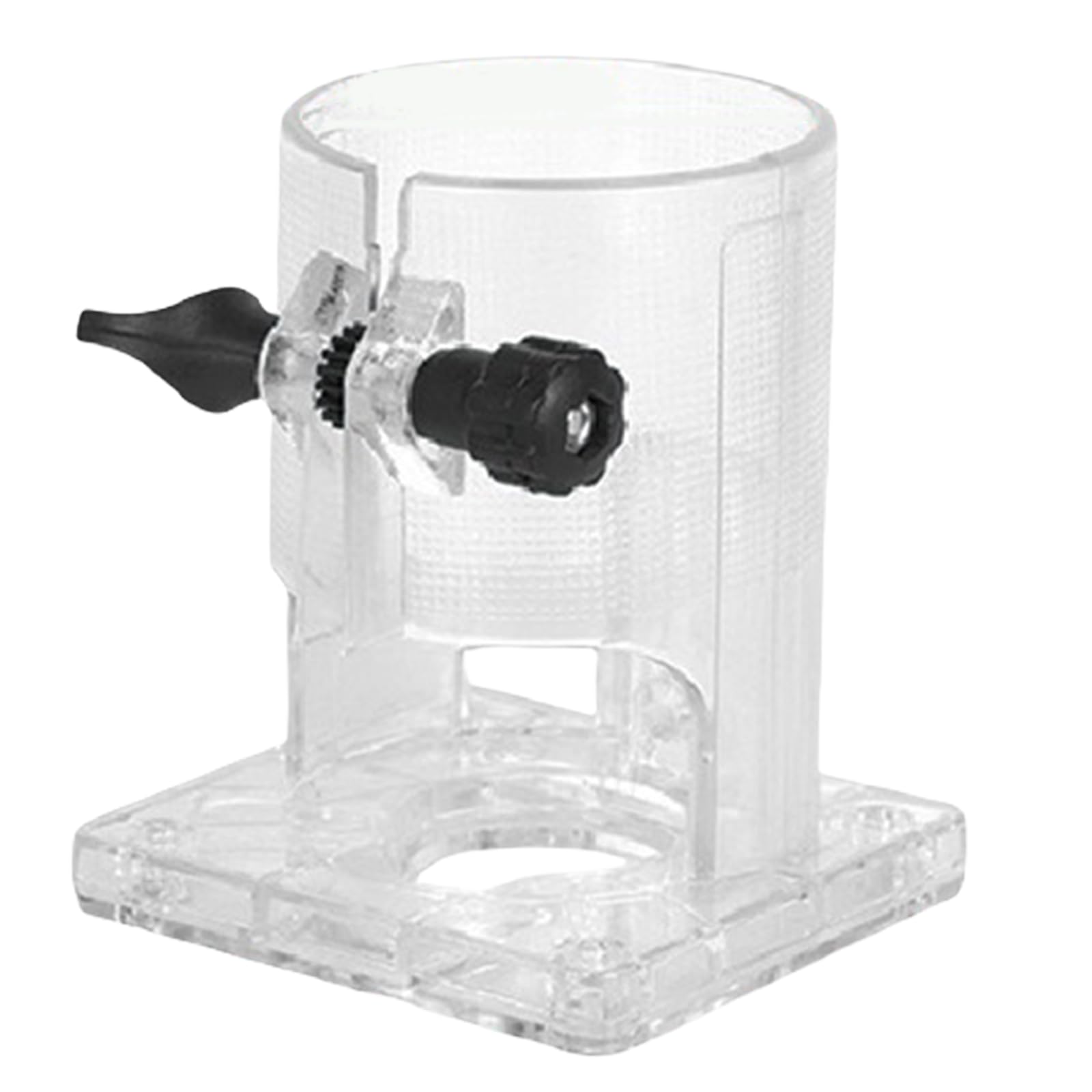 Woedpez Strengthened Version Impacts Resistant Trimmers Guard Clear Housing Reduces Debris Noise Clear Cover Wood Routers Base For Efficiency Trimmers