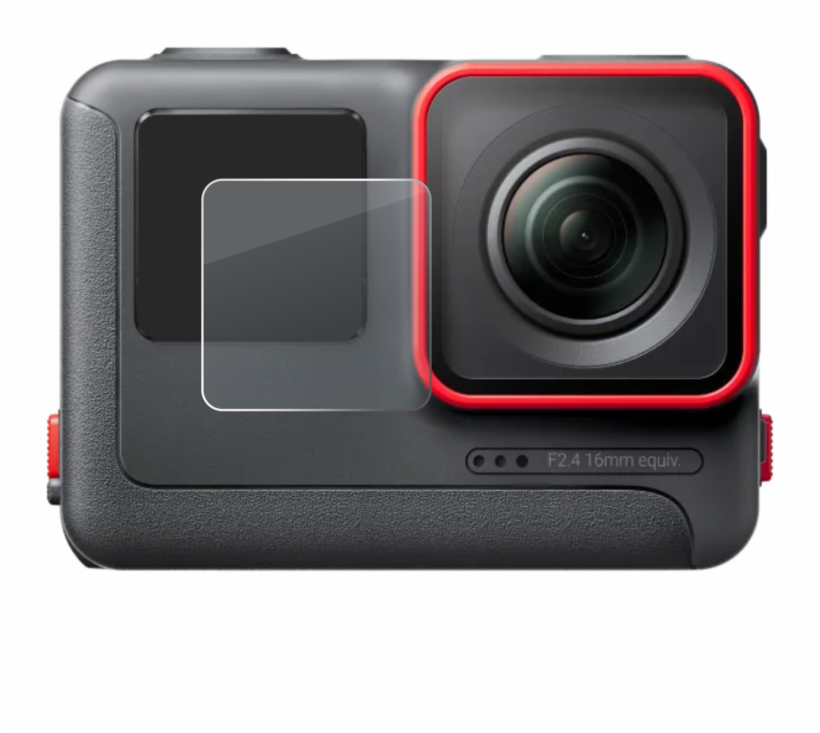 brotect Anti-Glare Glass Screen Protector Matte compatible with Insta360 Ace (Front display) - Anti-Scratch 9H Protection Film