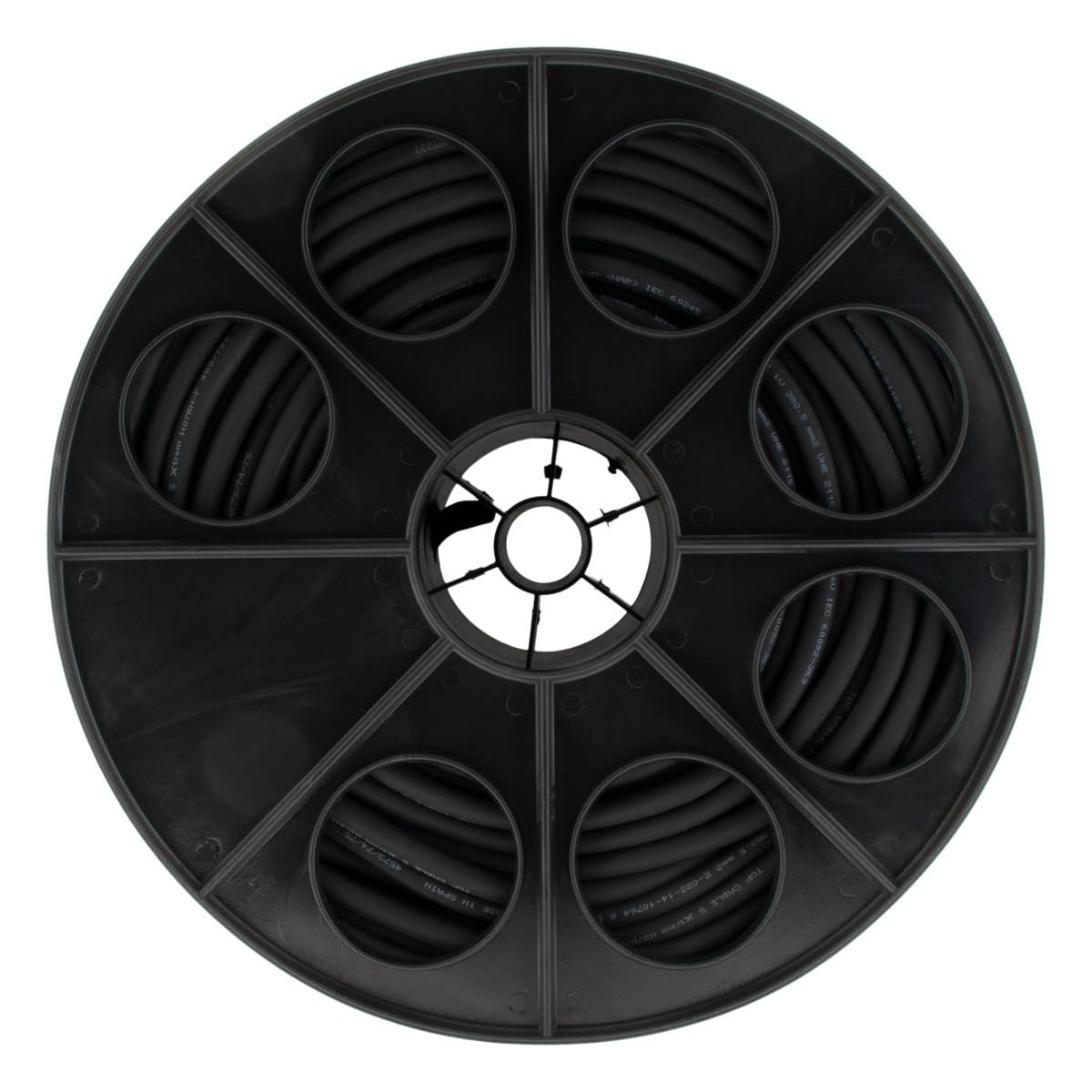 Câble HO7RN-F 3G2,5-60m - noir Zenitech