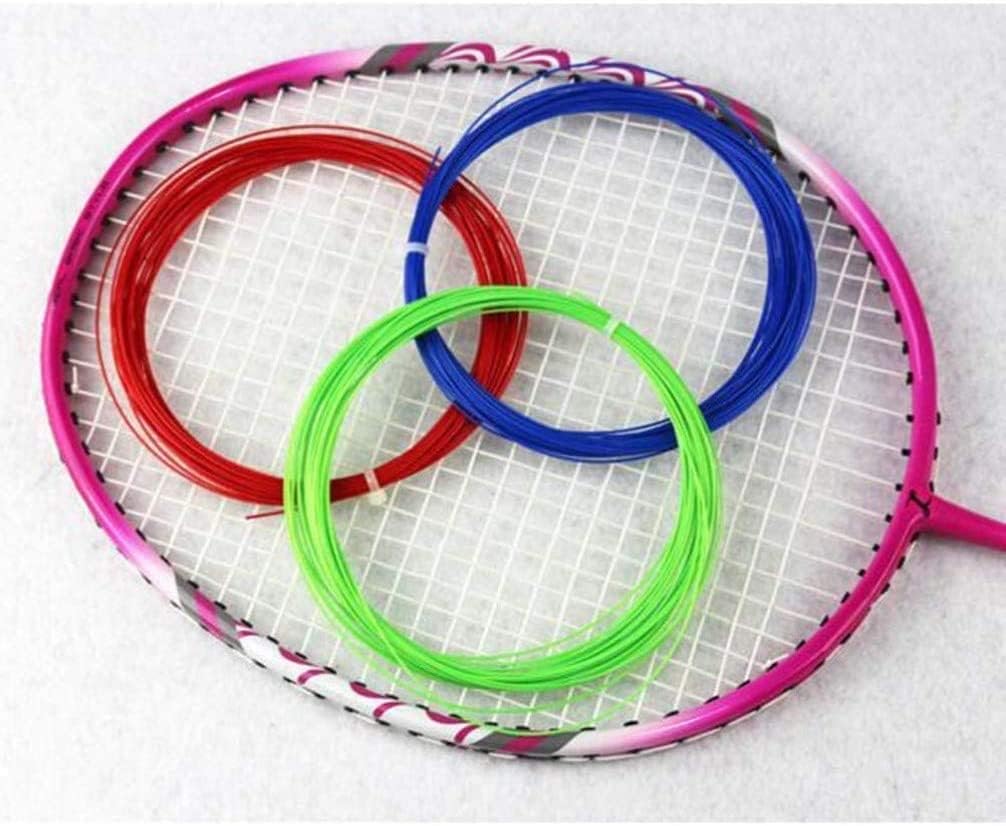 Badminton Racket String, Nylon, Red, 10m Length, 0.72mm Diameter, High Flexibility, Durable (E Pack)-picture-37