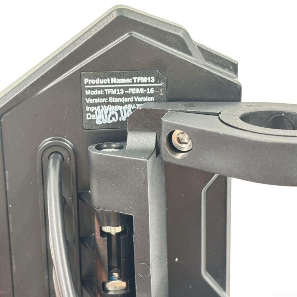 Compteur de vitesse pour trottinette électrique Kukirin G2 Pro pour l'UE 2024, tableau de bord, boîtier en ABS, pour installation facile à faire soi-même, noir