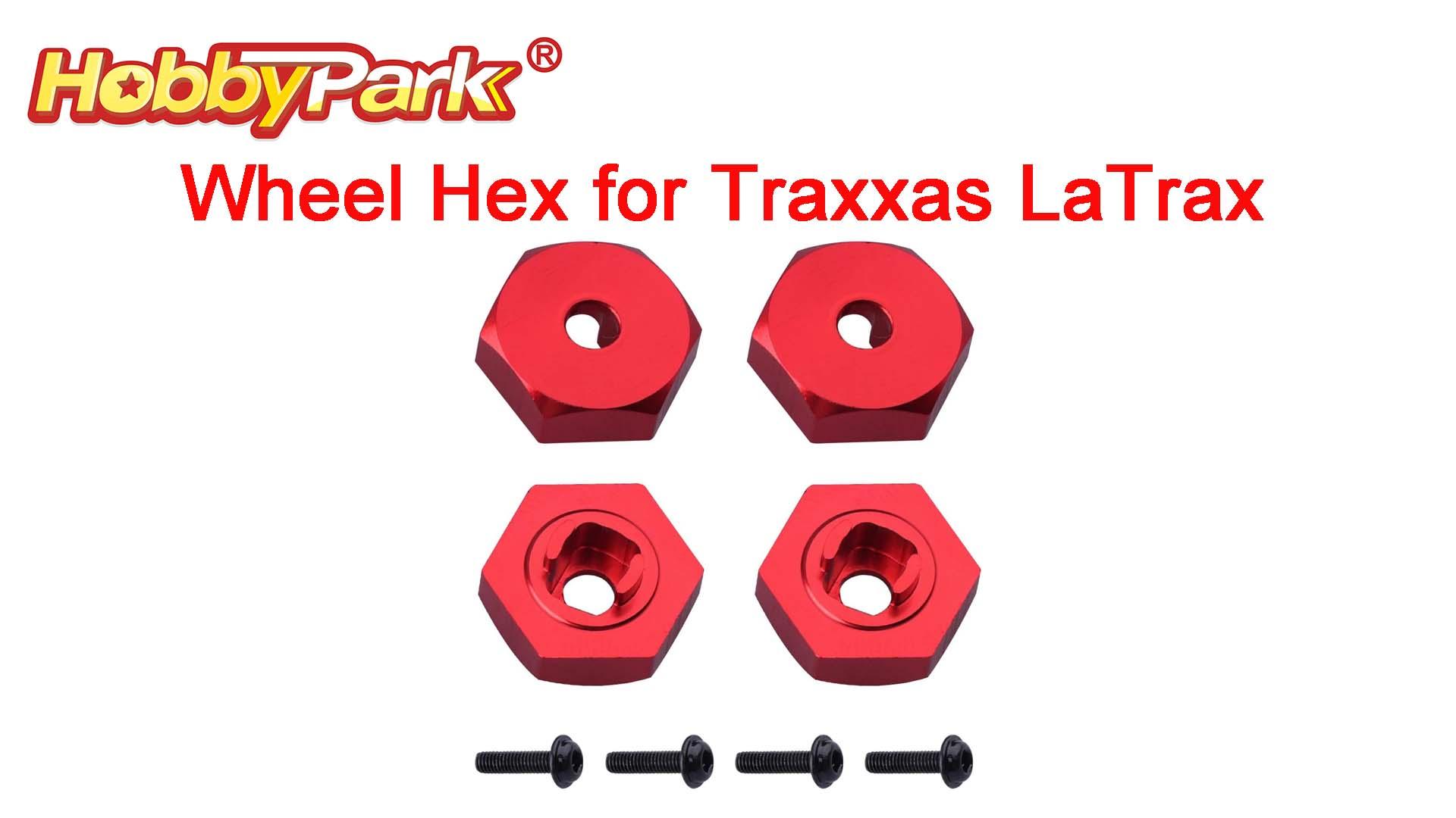 Amazon.com: Hobbypark Aluminum Hex Wheel Hubs for Traxxas 1/18