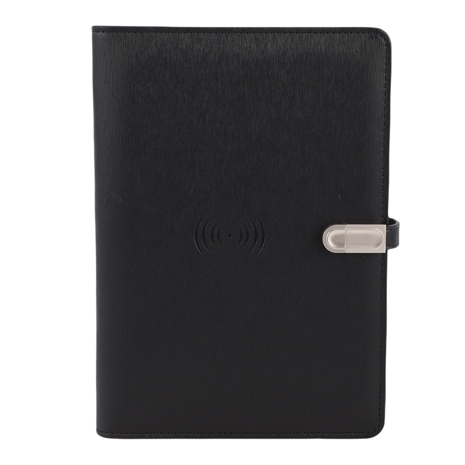 XUMIUZIY Journal de Voyage à Chargement sans Fil avec LED, Carnet Rechargeable personnalisé pour le Travail Professionnel Scolaire