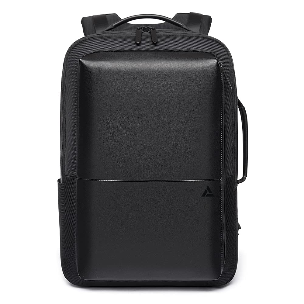 Arrivly Plecak biznesowy na laptopa 15,6 cala, plecak damski, plecak męski rozszerzalny plecak podróżny o dużej pojemności 25 l - 35 l, wodoodporny plecak kabinowy, torba robocza z USB dla mężczyzn