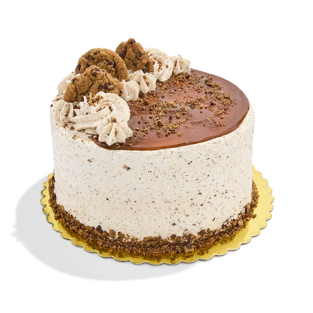 Whole Foods Market Brown Butter Cookie Caramel Crunch Cake 8in - Artisanal Bakery with Clean Ingredients