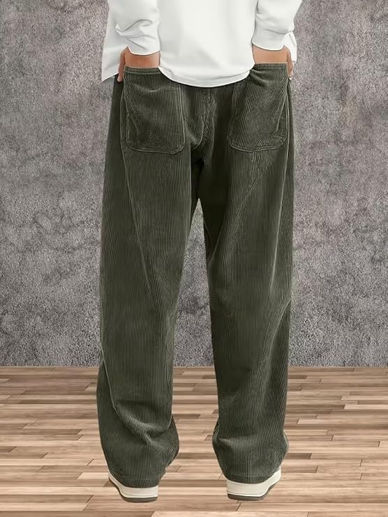 Image of Samfor Pant for Men Casual Feel Cargo Joggers for Men - Loose Fit Utility Pants with 6 Pockets | Durable Outdoor & Hiking Trousers for man