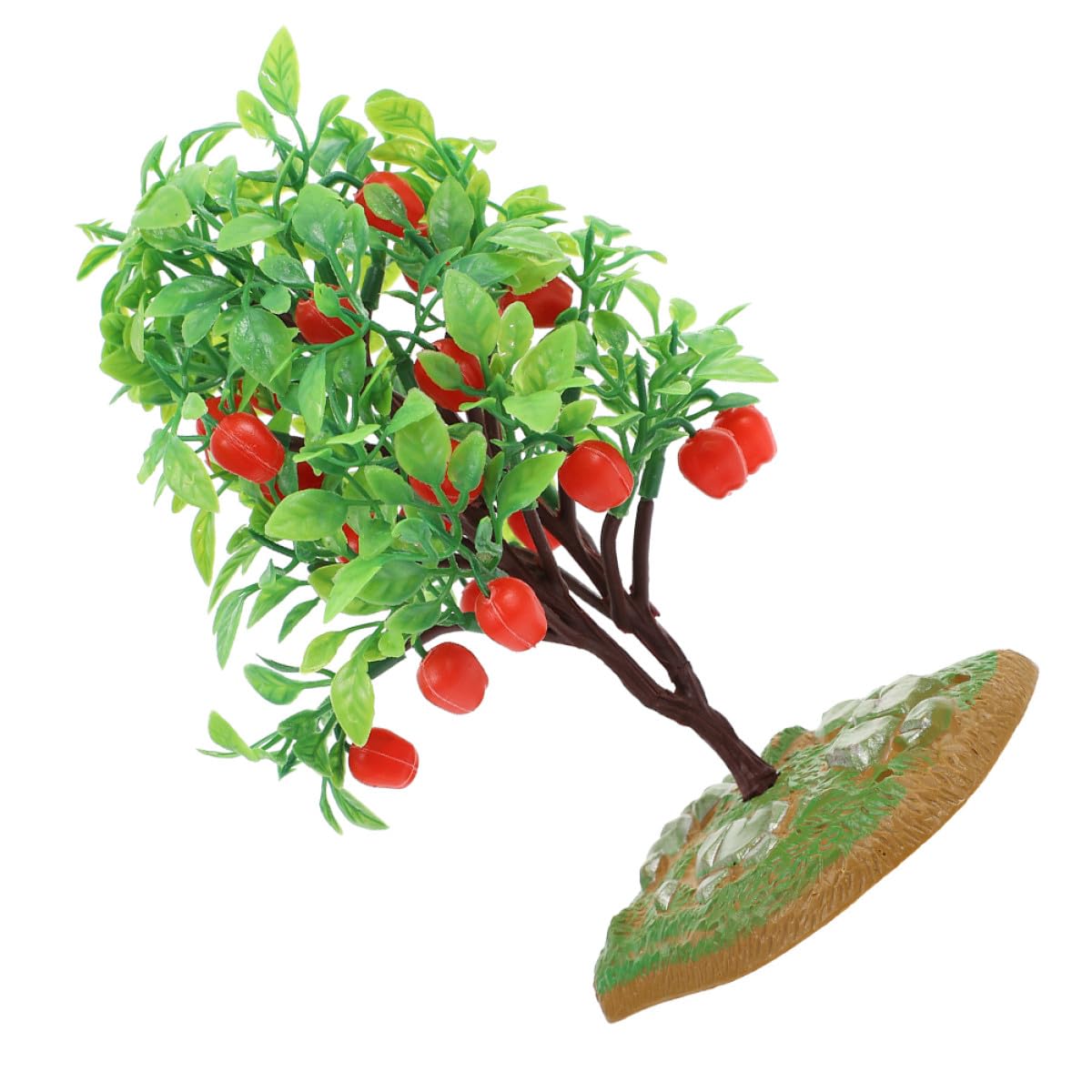 DECHOUS Arbre Modèle Pommier Miniature en Plastique 1 Pièce pour Décor