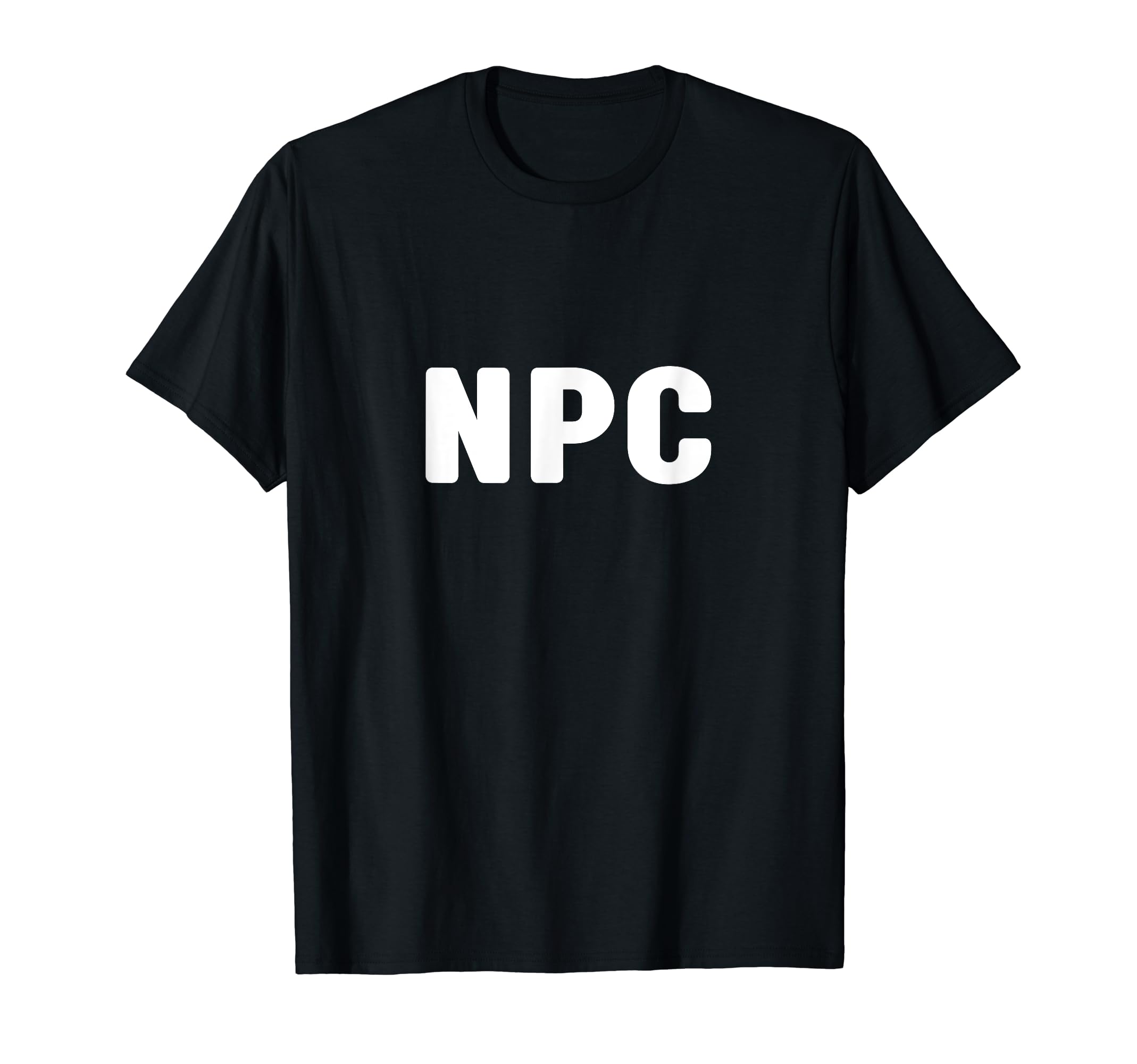 Funny Larping TShirts for Board Game NPCNPC T-Shirt Playing Halloween Funny LARP RPG Role T-Shirt