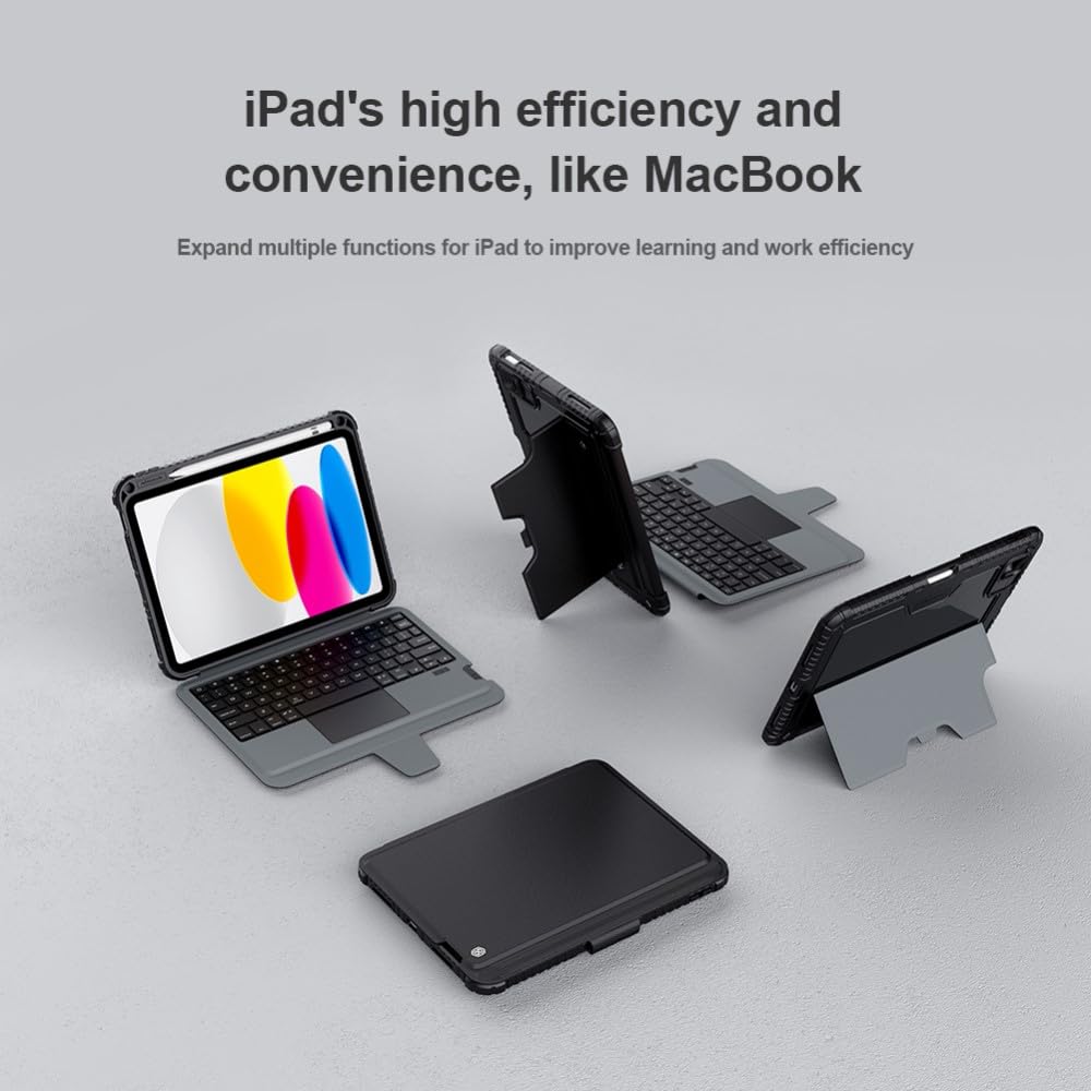 Nillkin Capa Teclado Bluetooth Nillkin Bumper Para iPad 10 (10.9