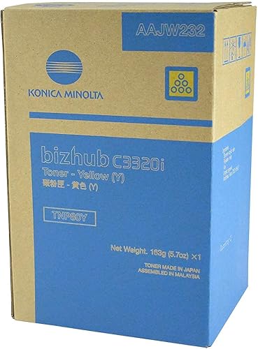 The cartridge People OEM Konica Minolta TNP80Y, AAJW432, tóner amarillo, 9.000 páginas, BIZHUB C3320I